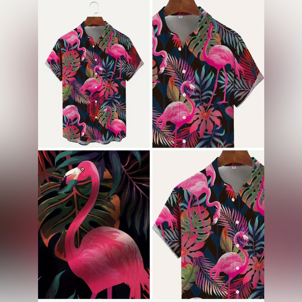 🔥New flamingo tops 2 available XL42/XXL44🔥